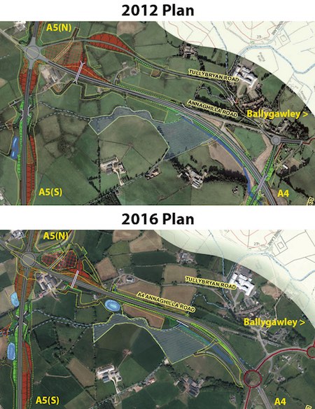 A4/A5 junction Ballygawley
