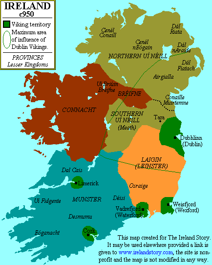 Ireland circa 950 [15kB]