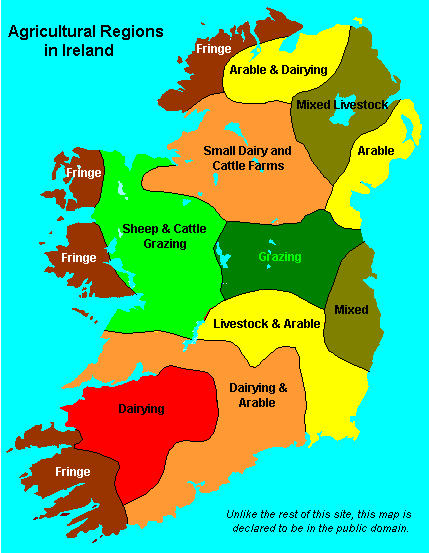 What are some natural resources of Ireland?